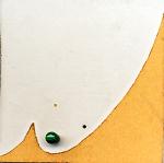 マラカイト（ブルーアゲート）のセラミックピアス